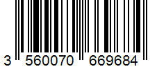 Barcode 3560070669684