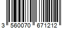 Barcode 3560070671212