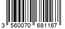 Barcode 3560070681167