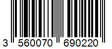 Barcode 3560070690220