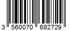 Barcode 3560070692729