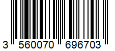Barcode 3560070696703
