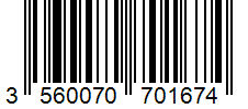 Barcode 3560070701674
