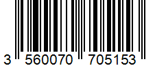 Barcode 3560070705153