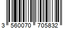 Barcode 3560070705832