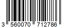 Barcode 3560070712786