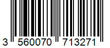 Barcode 3560070713271