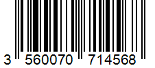 Barcode 3560070714568
