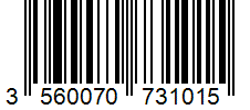 Barcode 3560070731015