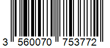 Barcode 3560070753772