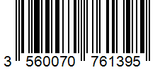 Barcode 3560070761395
