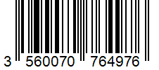 Barcode 3560070764976