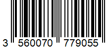 Barcode 3560070779055