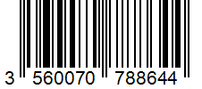 Barcode 3560070788644
