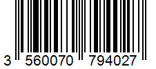 Barcode 3560070794027