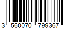Barcode 3560070799367