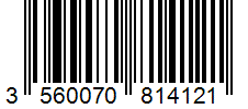 Barcode 3560070814121