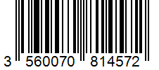 Barcode 3560070814572