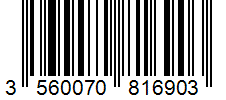 Barcode 3560070816903