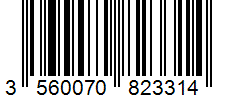 Barcode 3560070823314