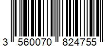 Barcode 3560070824755