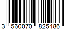 Barcode 3560070825486
