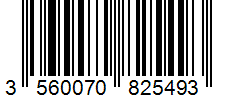 Barcode 3560070825493
