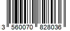 Barcode 3560070828036