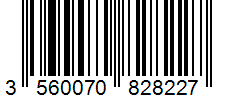 Barcode 3560070828227