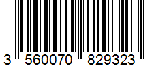 Barcode 3560070829323