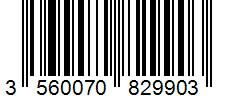 Barcode 3560070829903