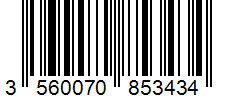 Barcode 3560070853434