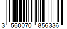 Barcode 3560070856336