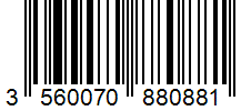 Barcode 3560070880881