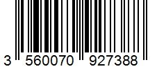 Barcode 3560070927388