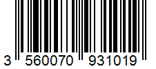 Barcode 3560070931019