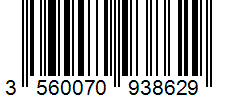 Barcode 3560070938629
