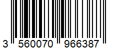 Barcode 3560070966387