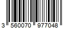 Barcode 3560070977048