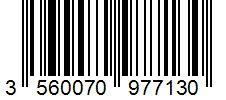Barcode 3560070977130