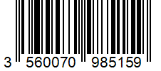 Barcode 3560070985159