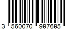 Barcode 3560070997695