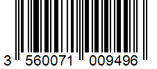 Barcode 3560071009496