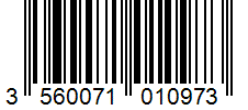 Barcode 3560071010973