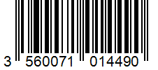 Barcode 3560071014490