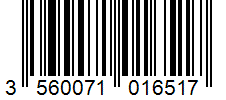 Barcode 3560071016517
