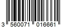 Barcode 3560071016661