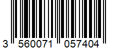 Barcode 3560071057404