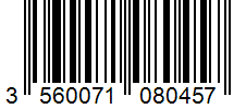 Barcode 3560071080457
