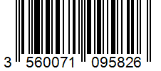 Barcode 3560071095826